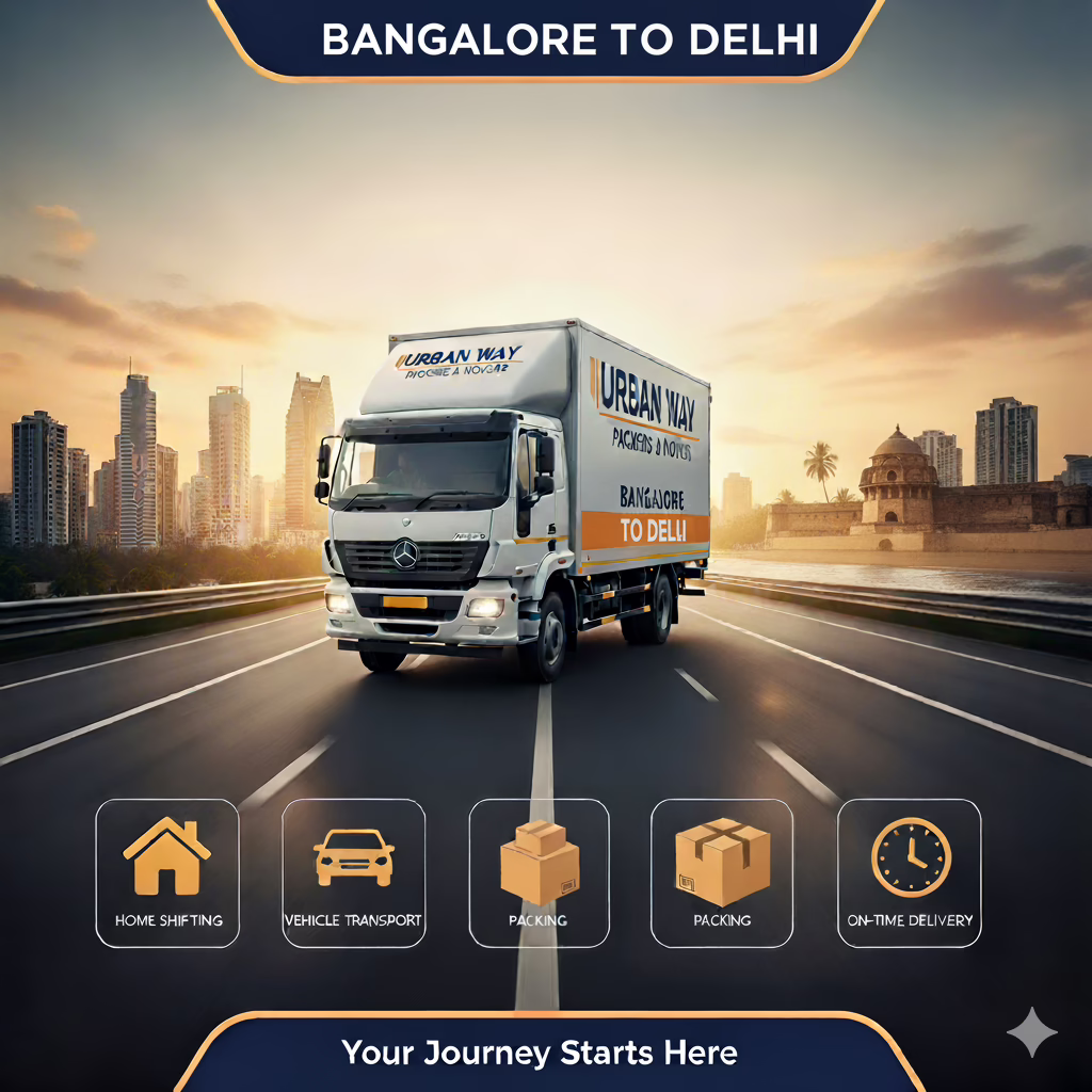 packers and movers bangalore to delhi