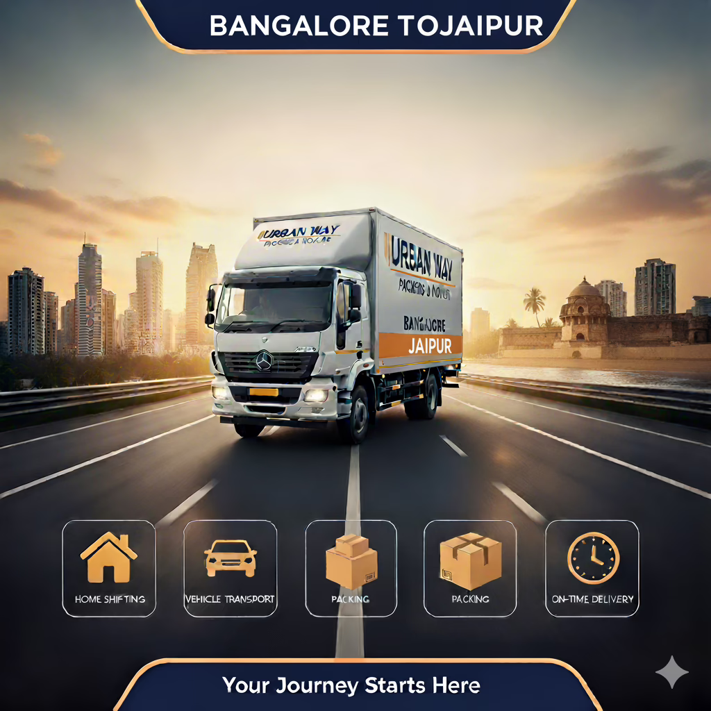 Packers and Movers Bangalore to Jaipur